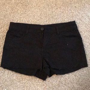 Black shorts